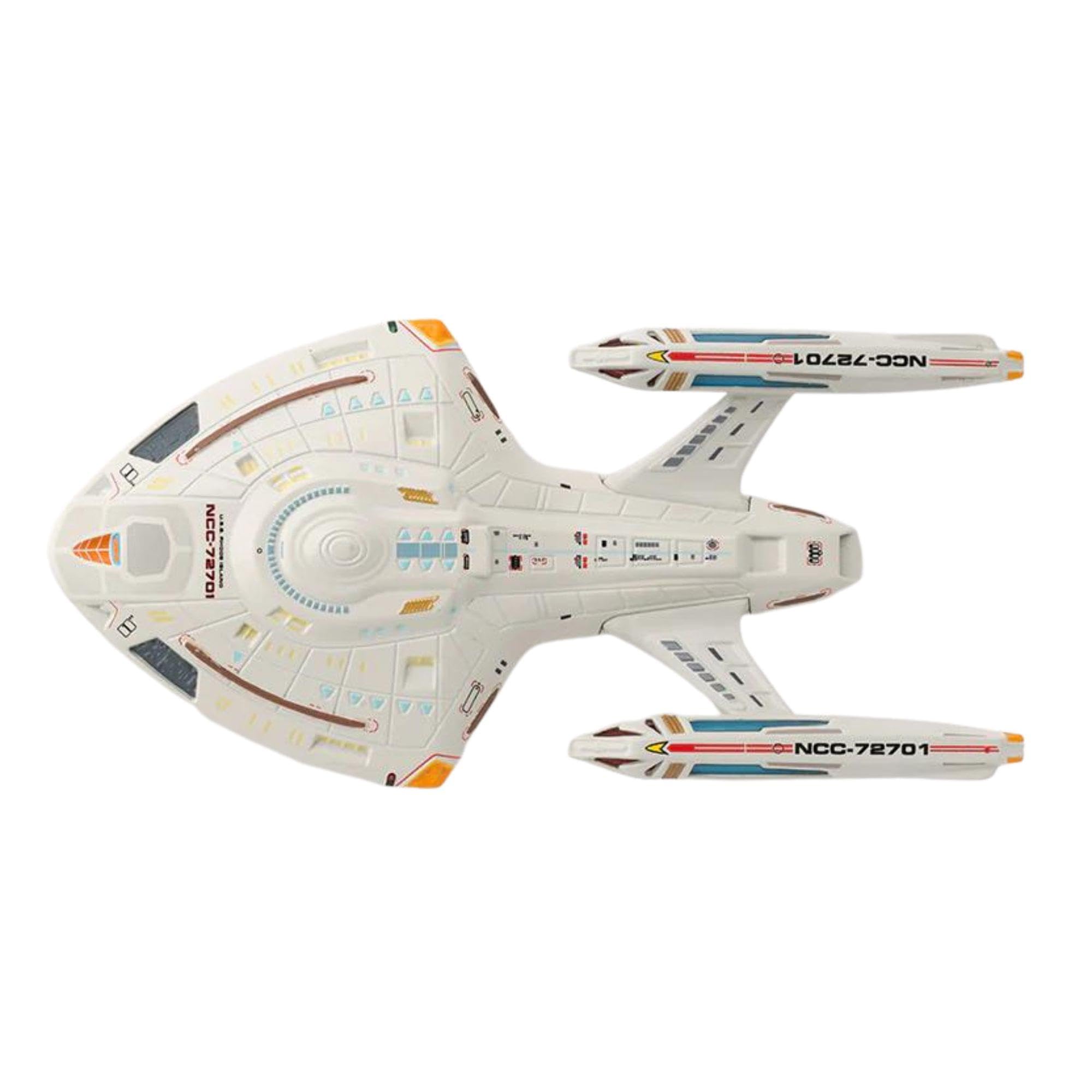 Amazon.com: Star Trek USS Rhode Island NCC-72701 Die-Cast & ABS